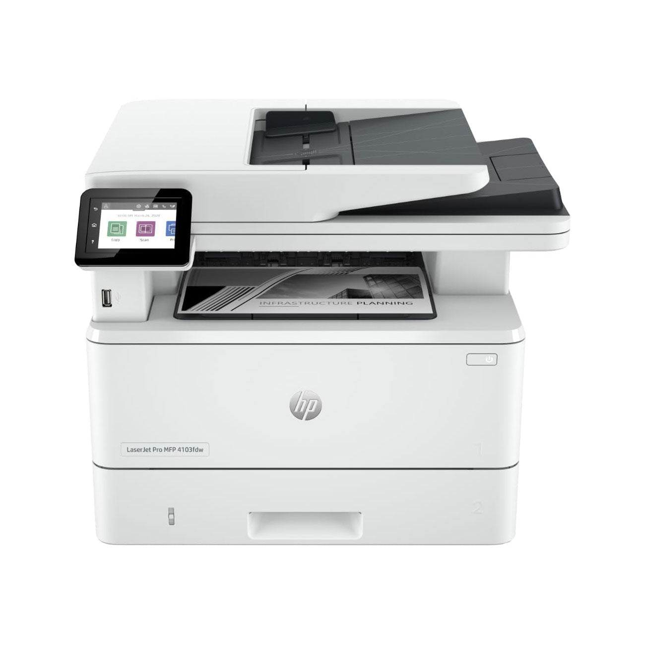 Imprimante Multifonction Laser Monochrome HP LaserJet Pro MFP4103dw