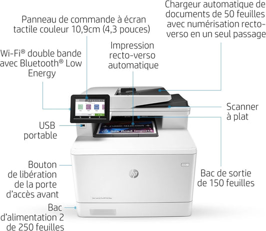 Imprimante HP Laserjet pro color M479fdw